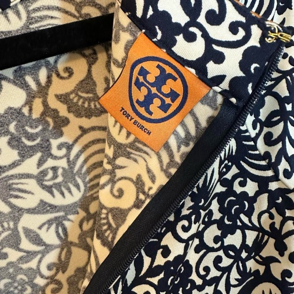 Tory Burch Silk Sheath Dress Sz Small - Picture 3 of 8